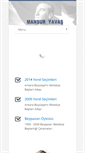 Mobile Screenshot of mansuryavas.com.tr
